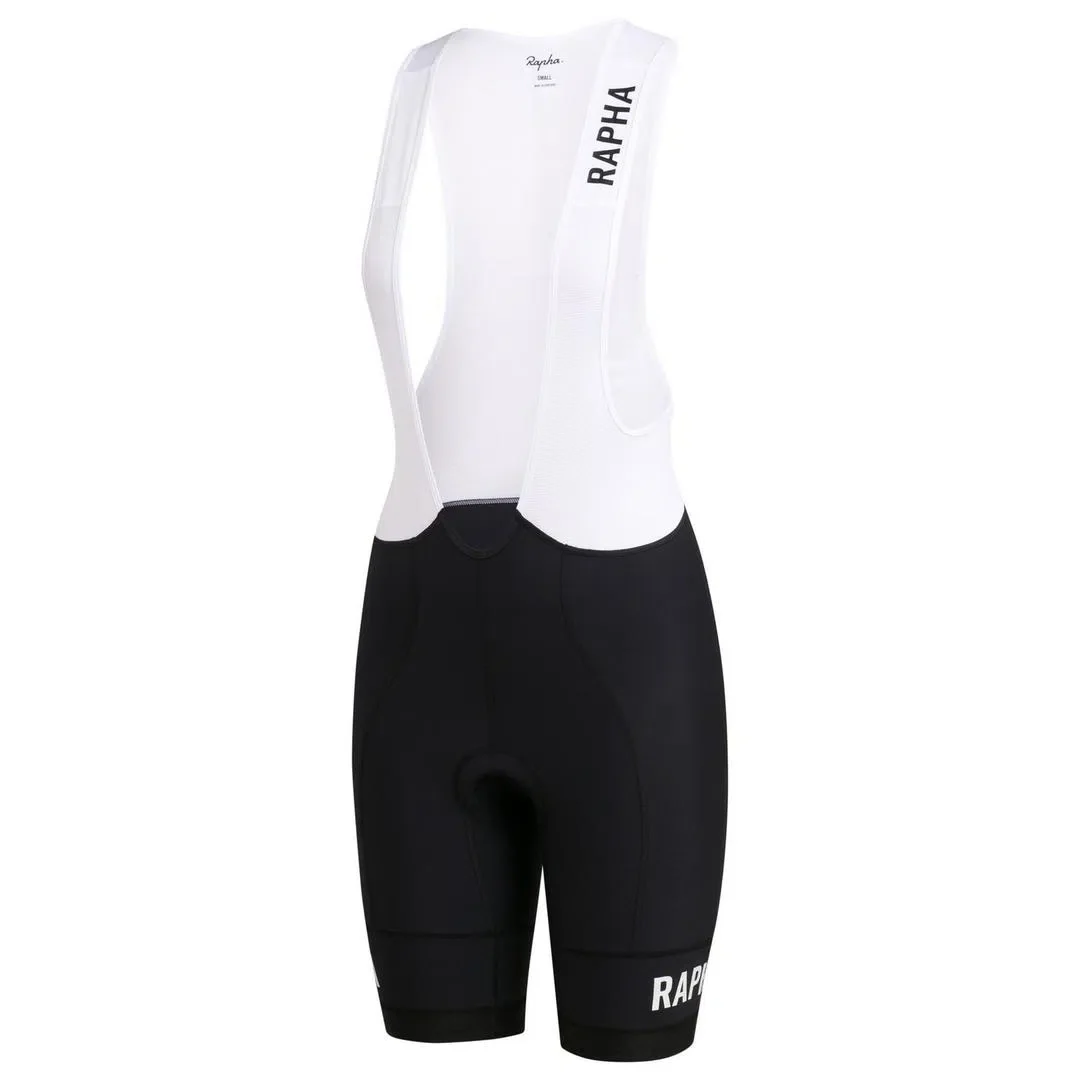 RAPHA Pro Team Training Women Bib Shorts - BLW  Black/White - Image 6