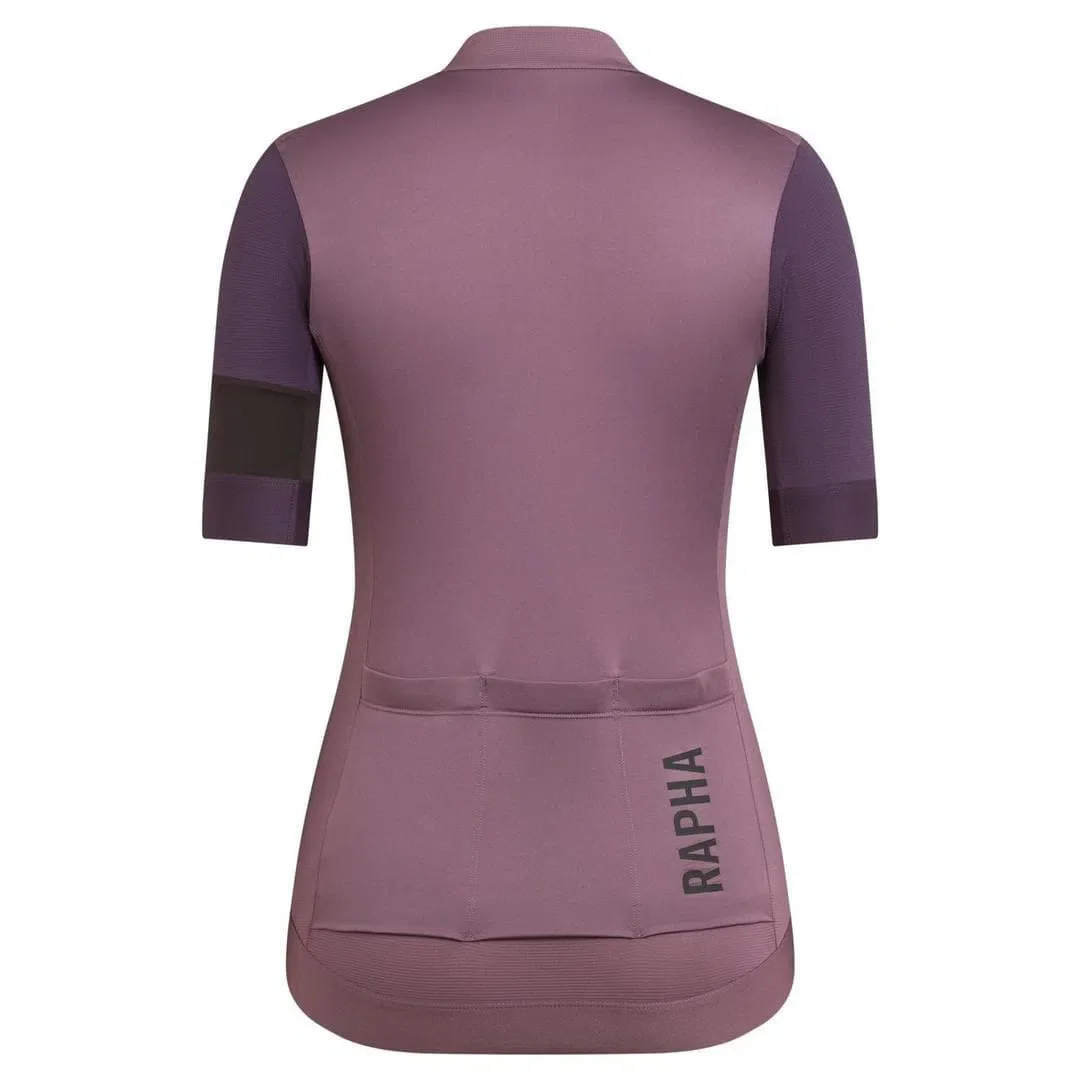 RAPHA Pro Team Training Women Jersey - BPN Violet/Purple - Image 2