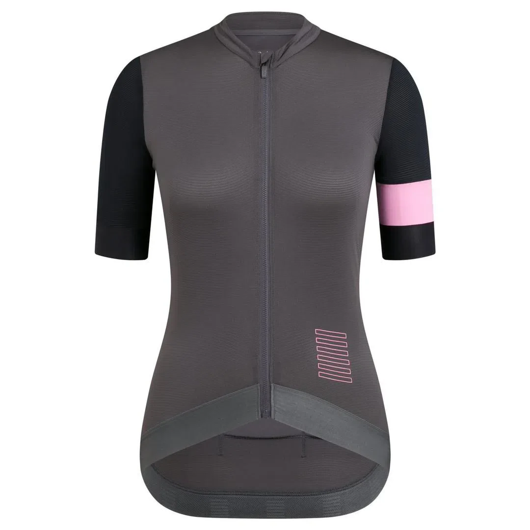 RAPHA Pro Team Training Women Jersey - CBN Carbon Grey/Black - Image 2