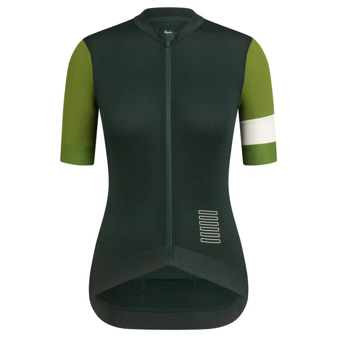 RAPHA Pro Team Training Women Jersey - SCL Dark Green/Green