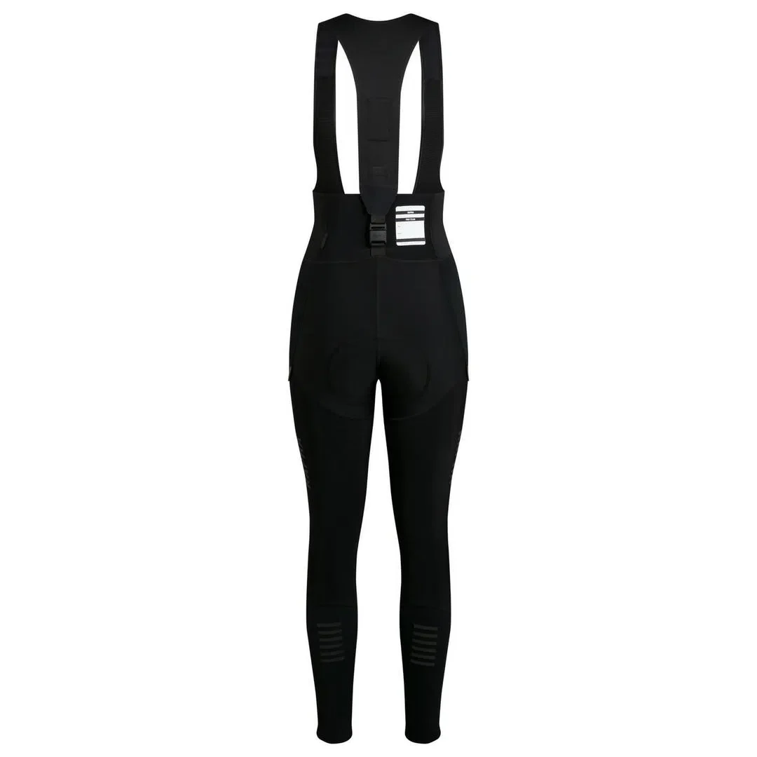 RAPHA Pro Team Winter Women Bib Tights - Black - Image 4
