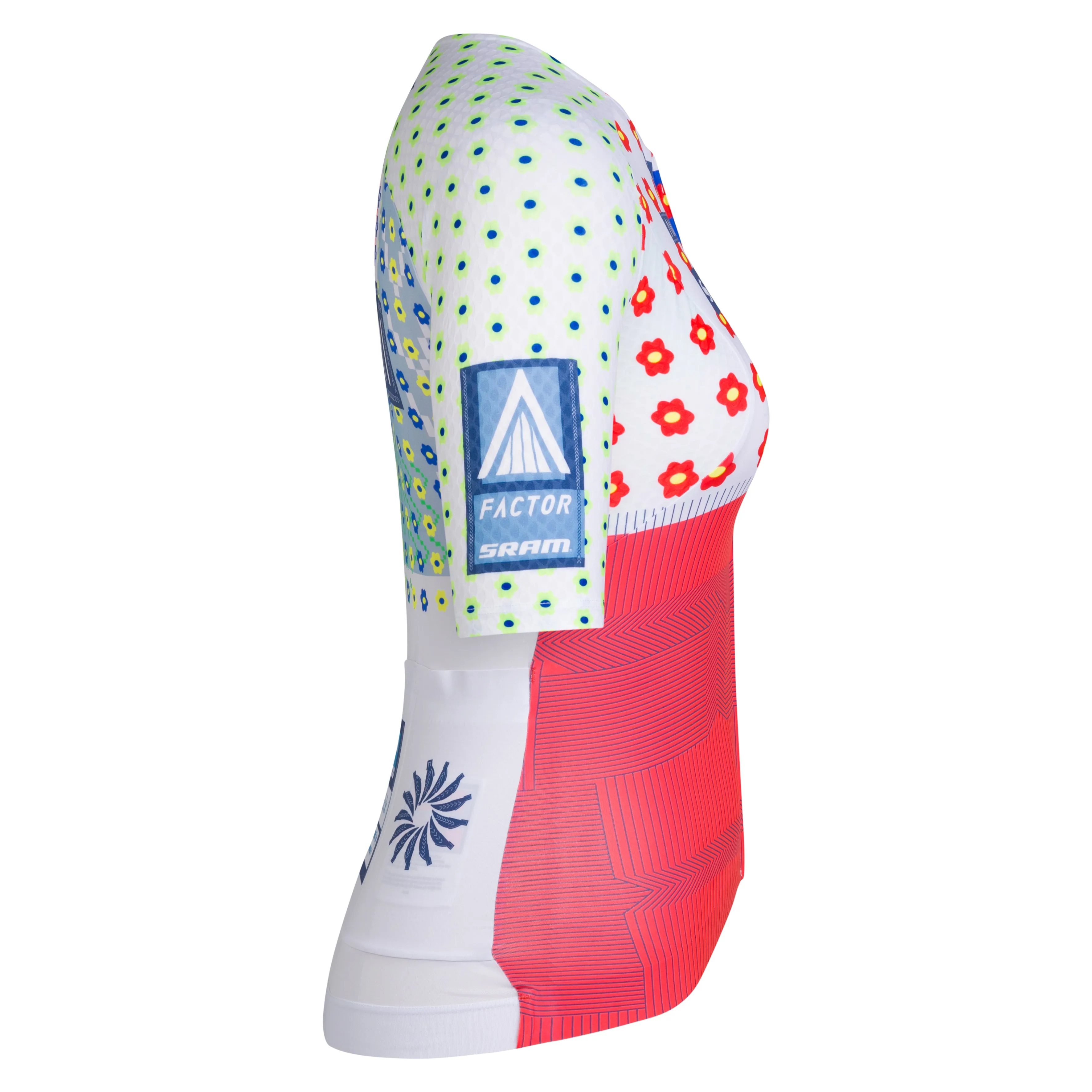 RAPHA x AMANI Pro Team Aero Women Jersey - Multocolour - Image 4