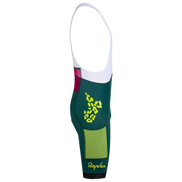RAPHA X AMANI Pro Team Training Cargo Bib Shorts - SMO/Teal - Image 3