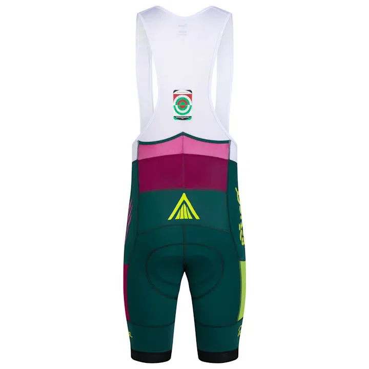 RAPHA X AMANI Pro Team Training Cargo Bib Shorts - SMO/Teal - Image 4