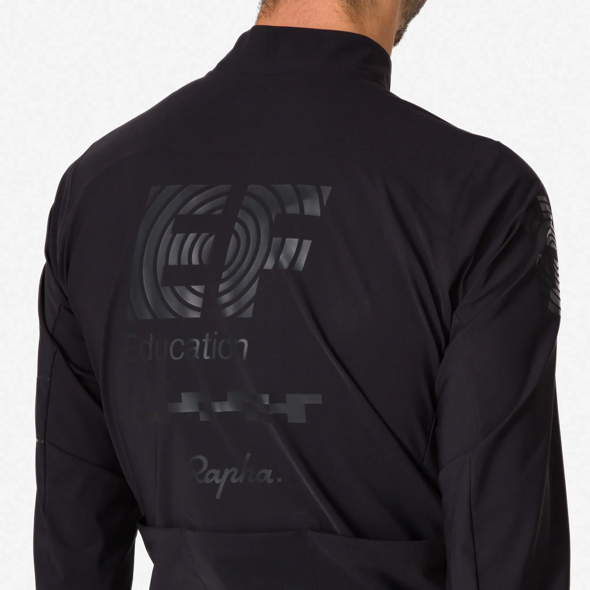 RAPHA EF Pro Team Long Sleeve Shadow Jersey - MUL/Blackout - Image 6