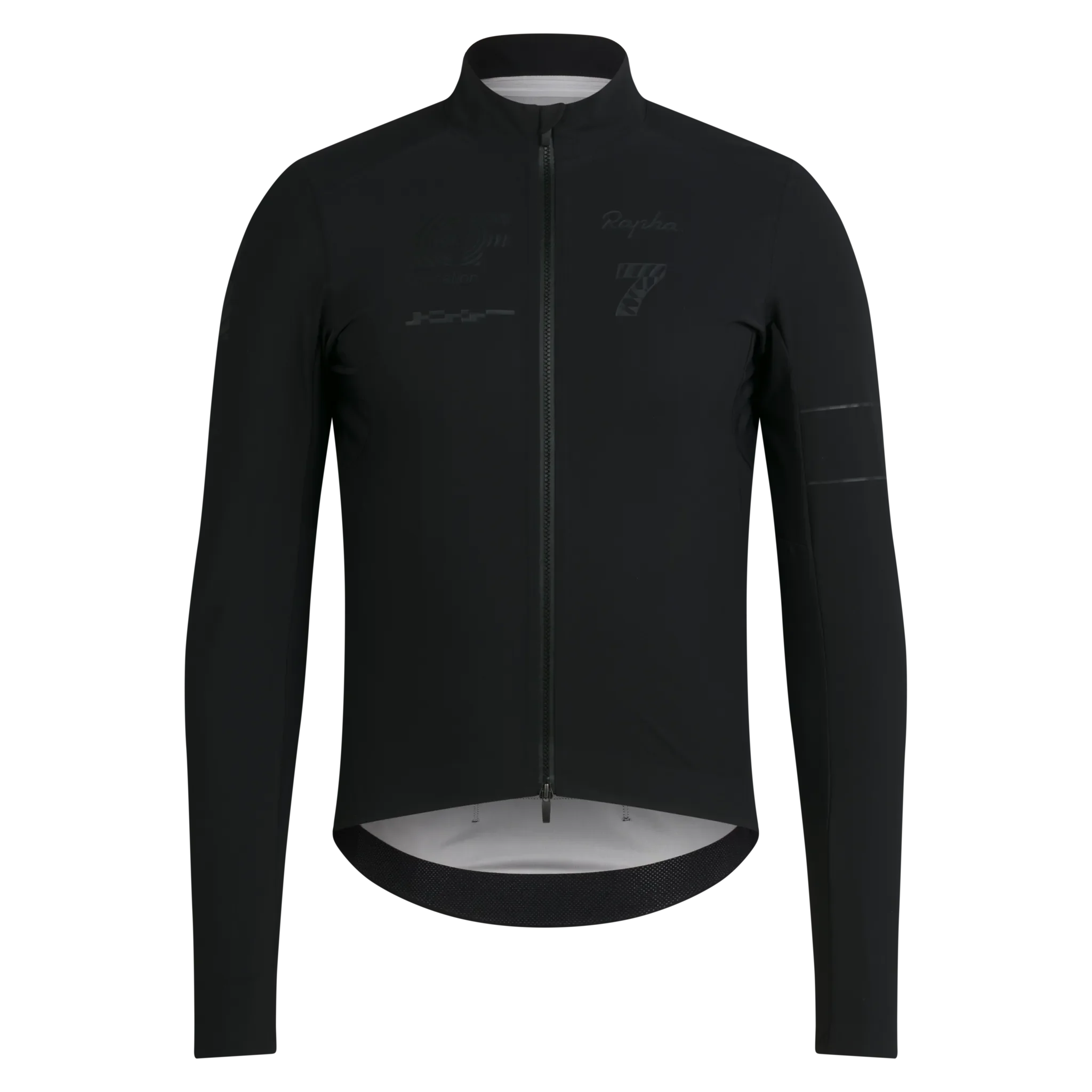 RAPHA EF Pro Team Long Sleeve Shadow Jersey - MUL/Blackout - Image 7