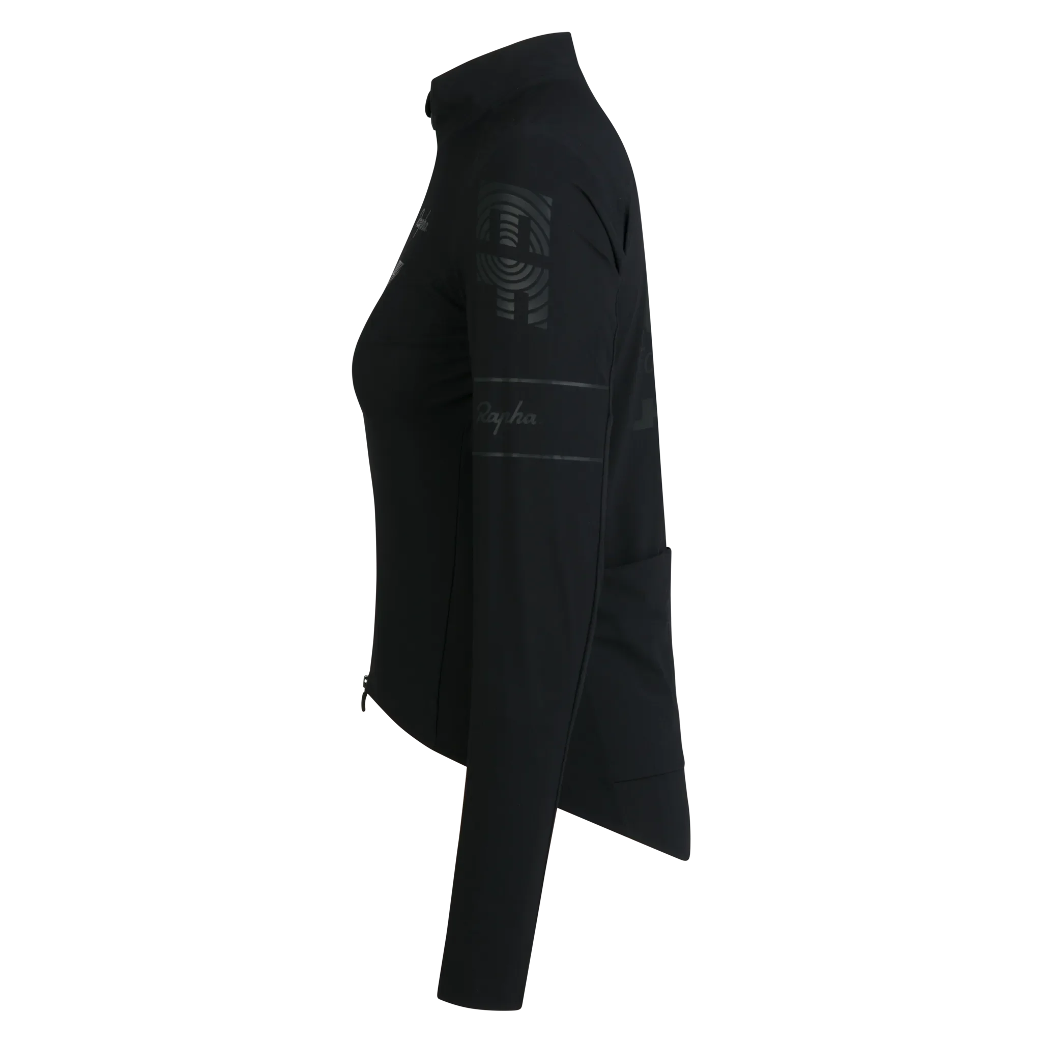 RAPHA x EF Pro Team Long Sleeve Shadow Women Jersey - MUL/Blackout - Image 2