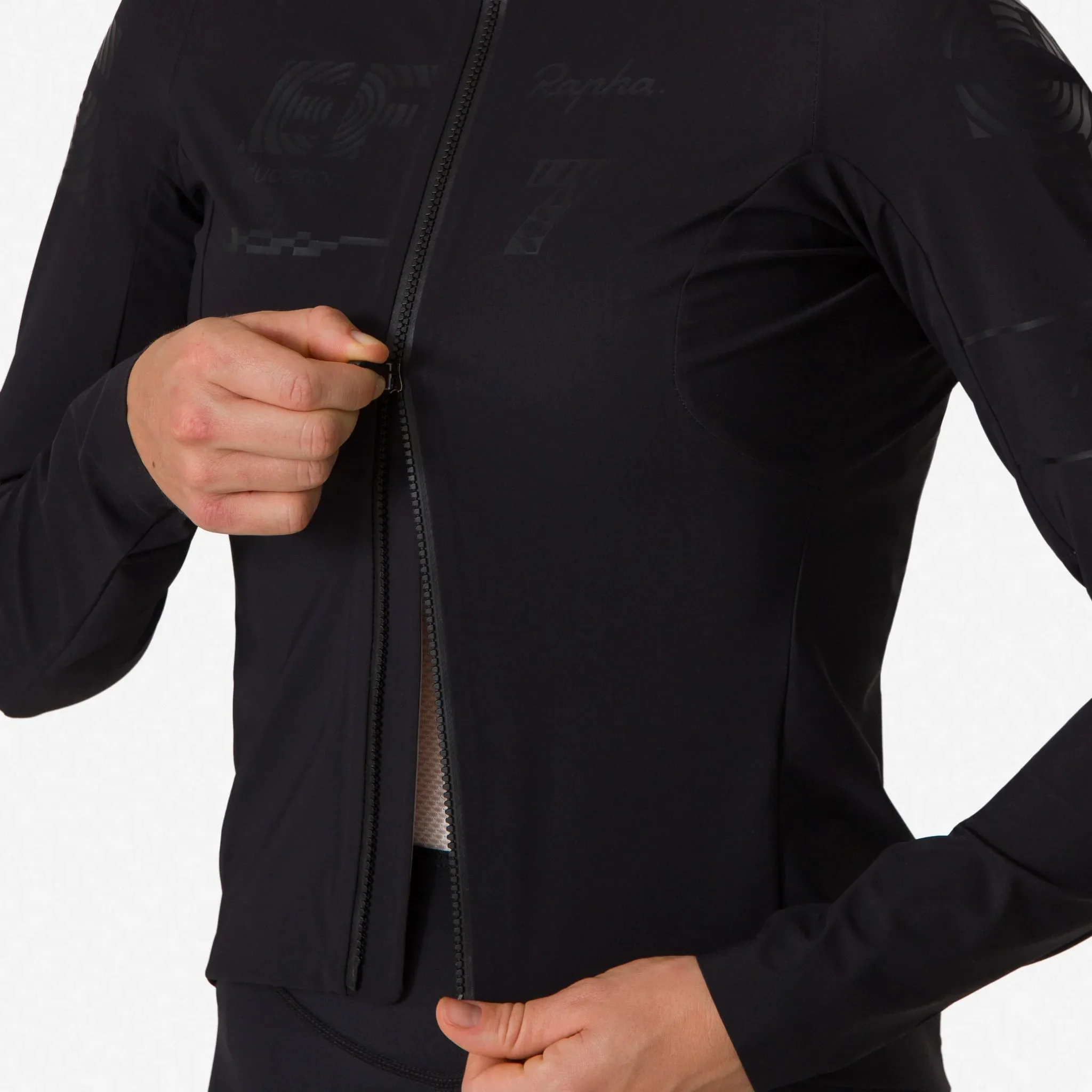 RAPHA x EF Pro Team Long Sleeve Shadow Women Jersey - MUL/Blackout - Image 5