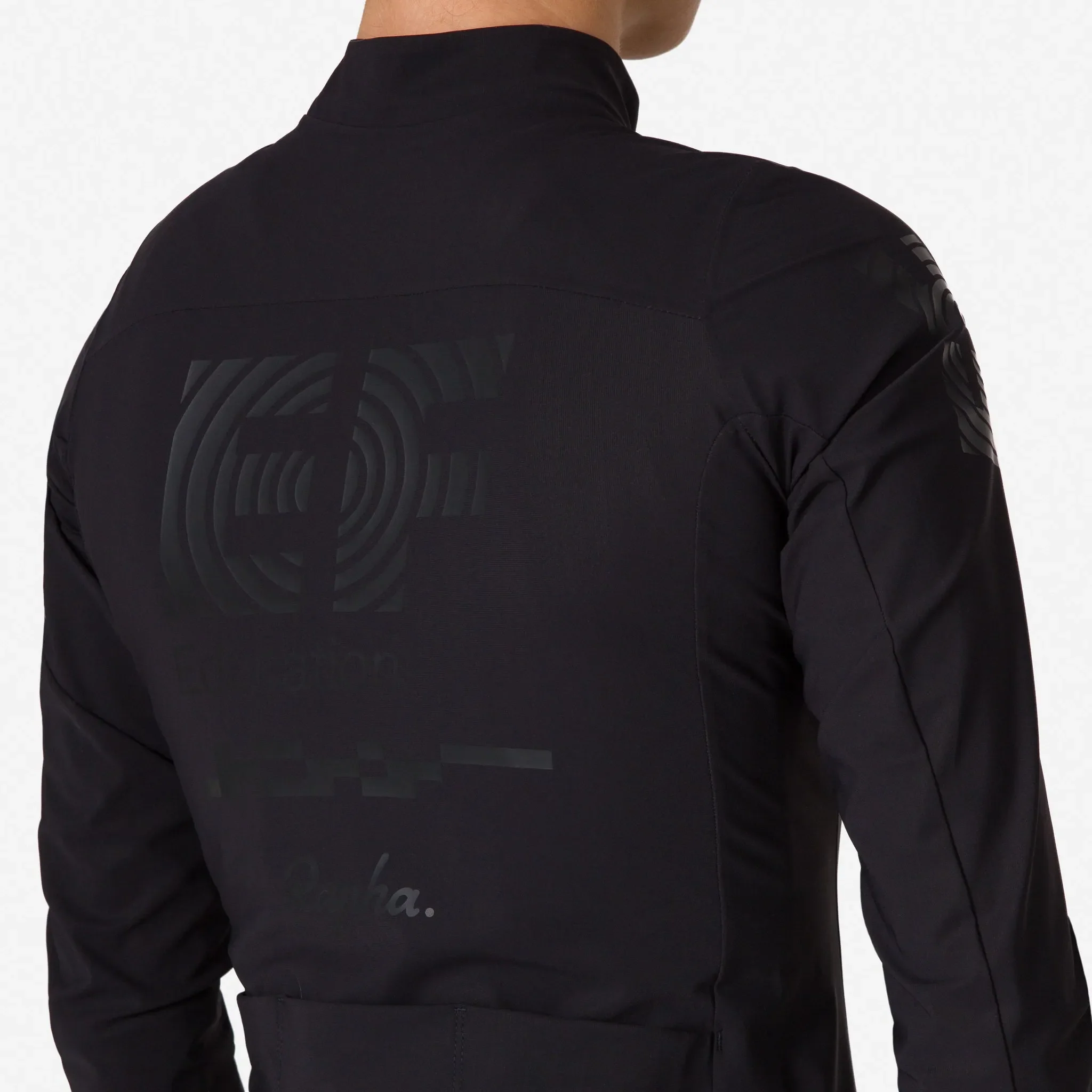 RAPHA x EF Pro Team Long Sleeve Shadow Women Jersey - MUL/Blackout - Image 7