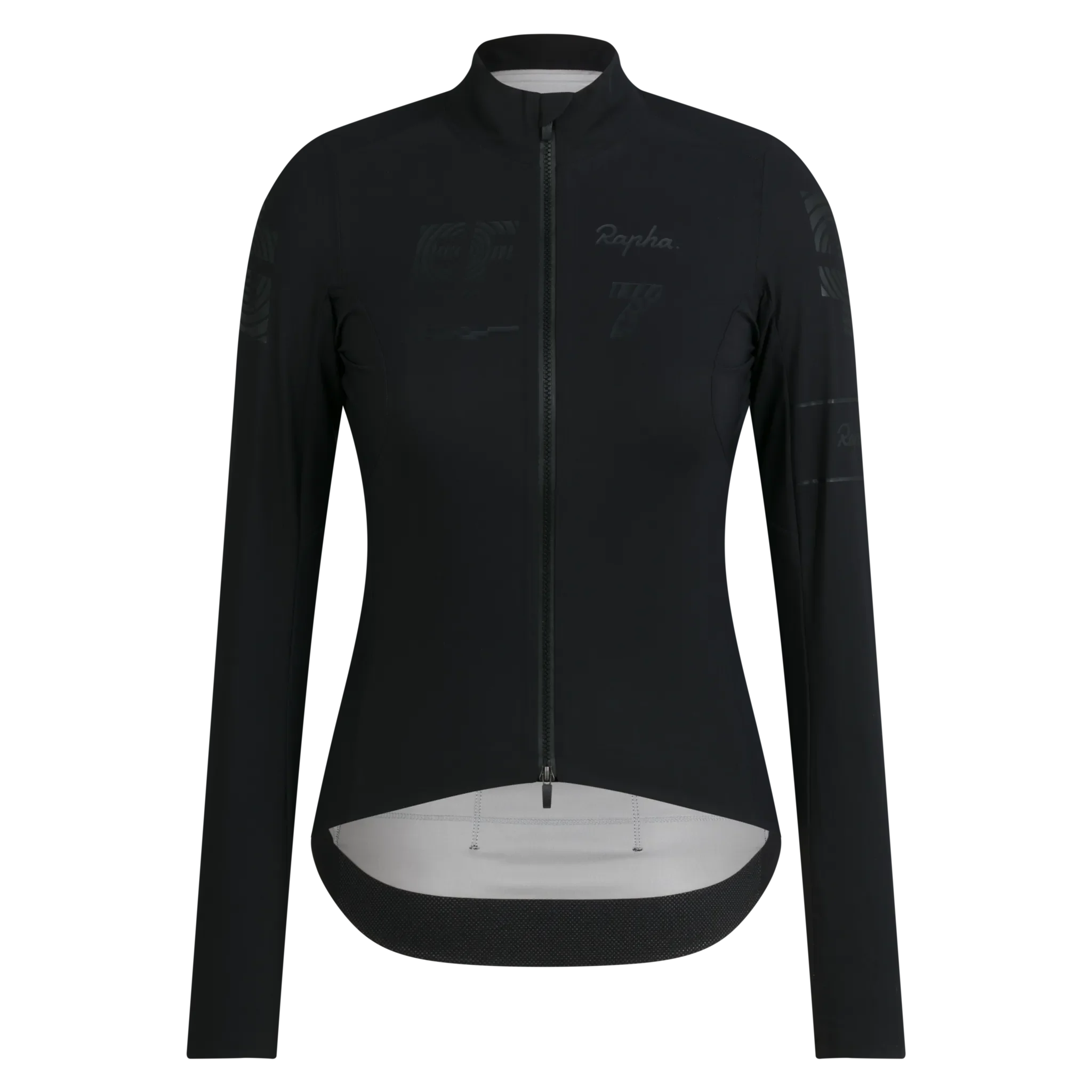 RAPHA x EF Pro Team Long Sleeve Shadow Women Jersey - MUL/Blackout - Image 8