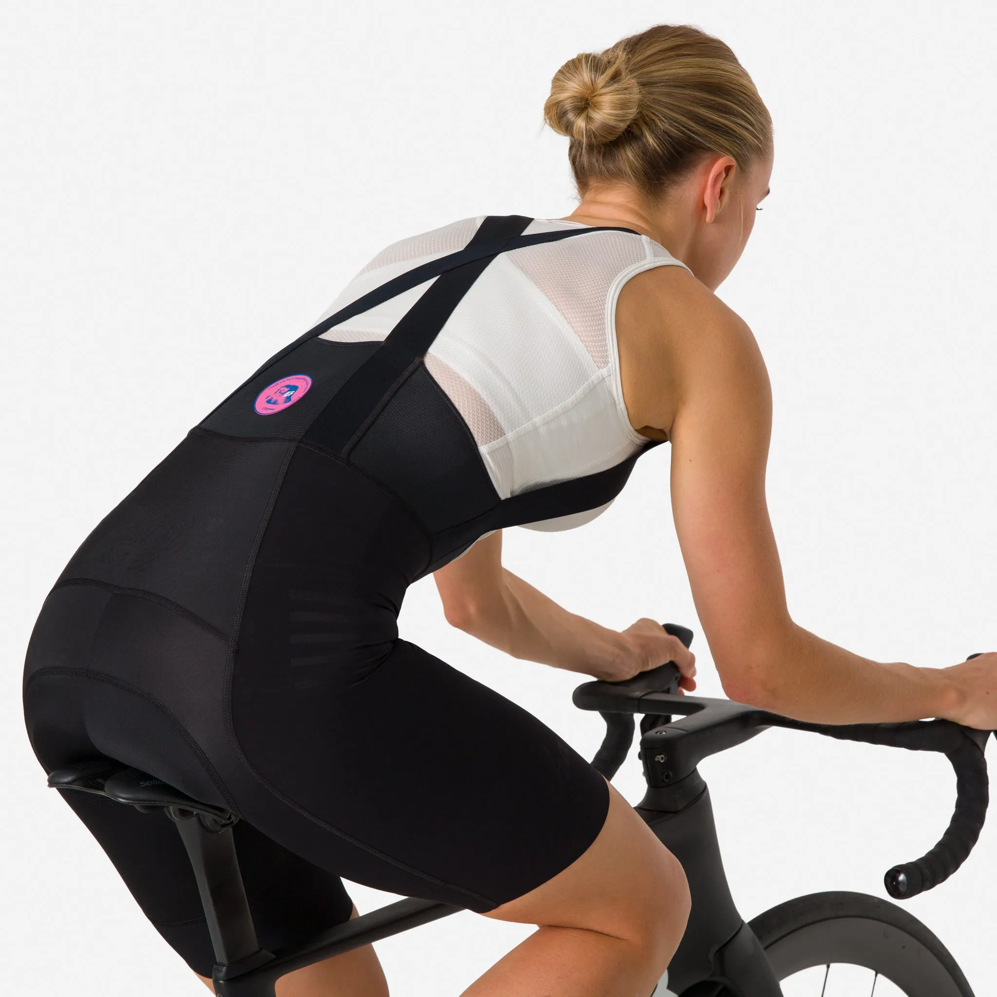 RAPHA EF Pro Team Women Bib Shorts III Long - MUL/Blackout - Image 9