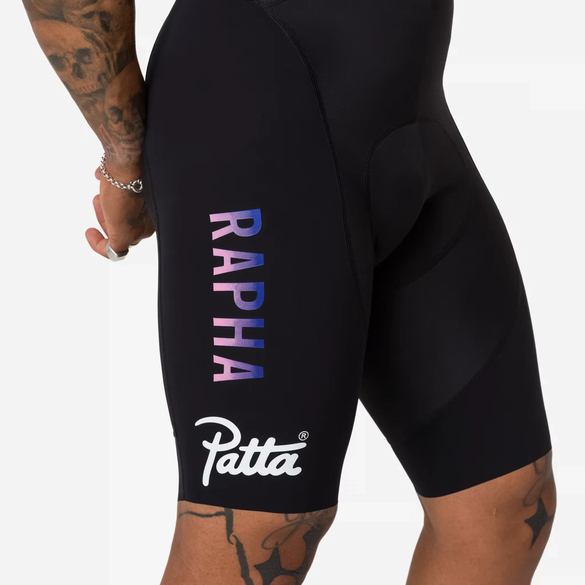 RAPHA X PATTA Pro Team Bib Shorts - MOL Multicolour - Image 6