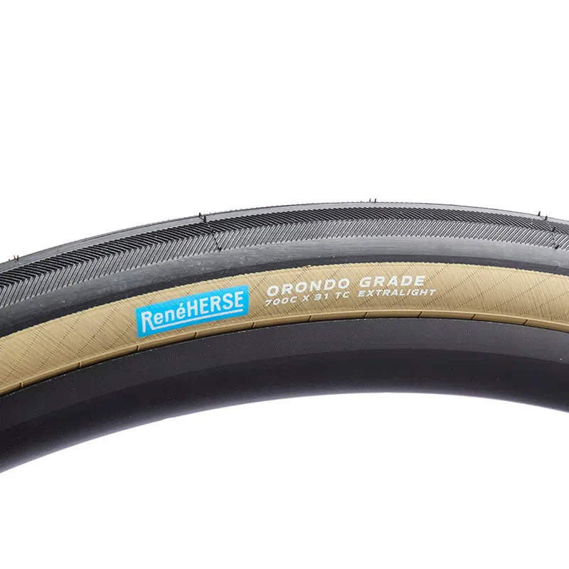RENE HERSE Road Tyre Orondo Grade Extralight - Tan