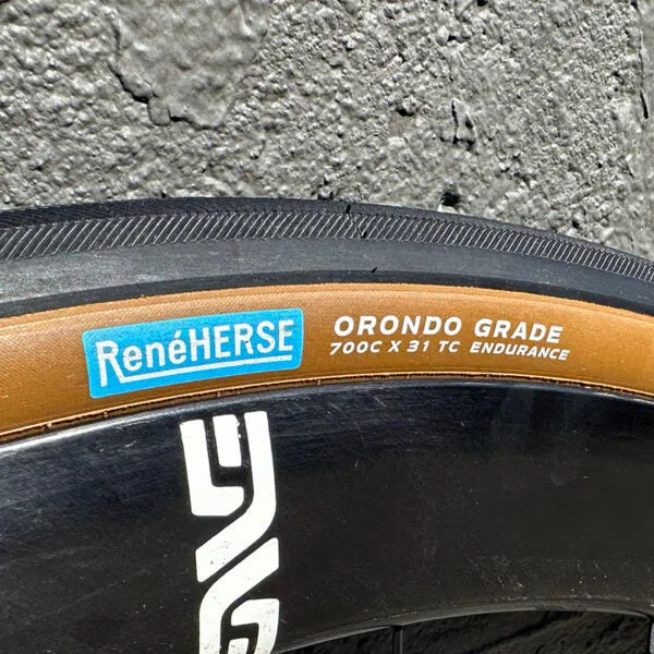 RENE HERSE Road Tyre Orondo Grade TC Endurance - Dark Tan - Image 2