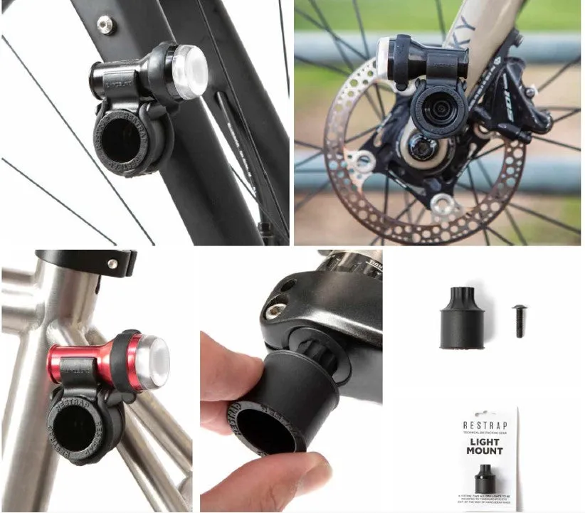 Restrap Light Mount - Black