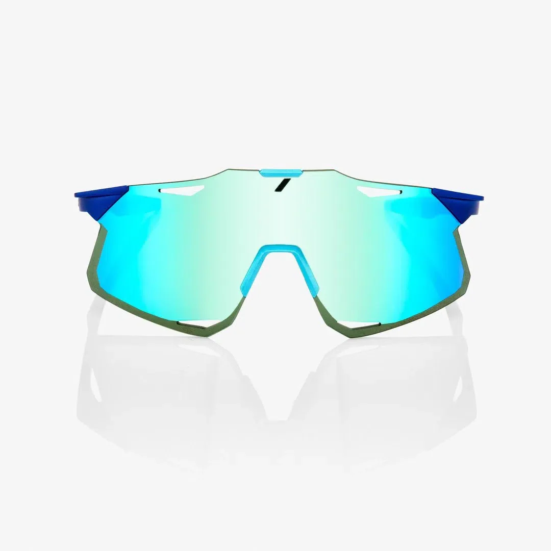 RIDE 100% Eyewear Hypercraft - Matte Metallic Into the Fade/Blue Topaz Multilayer Mirror Lens - Image 5