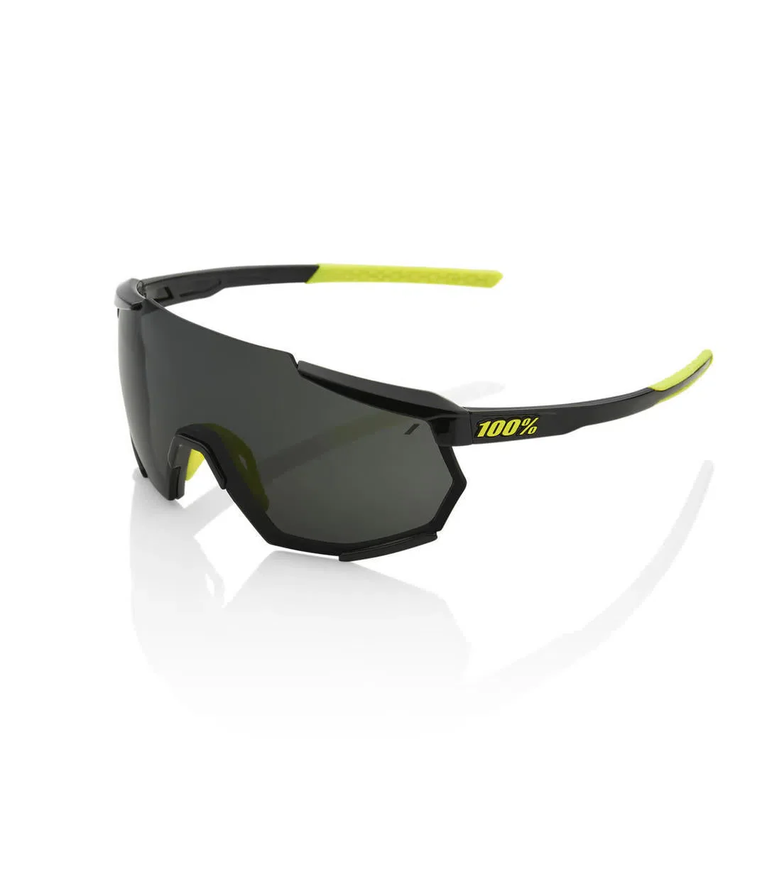 RIDE 100% Eyewear Racetrap - Gloss Black Smoke Lens - Image 3
