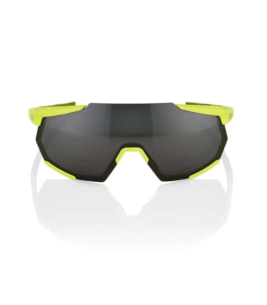 RIDE 100% Eyewear Racetrap Soft Tact - Banana Black Mirror Lens - Image 4