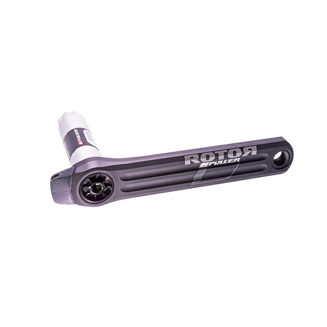 ROTOR Chainset with INpower Direct Mount Potentiometer - Carbon Black - Image 4