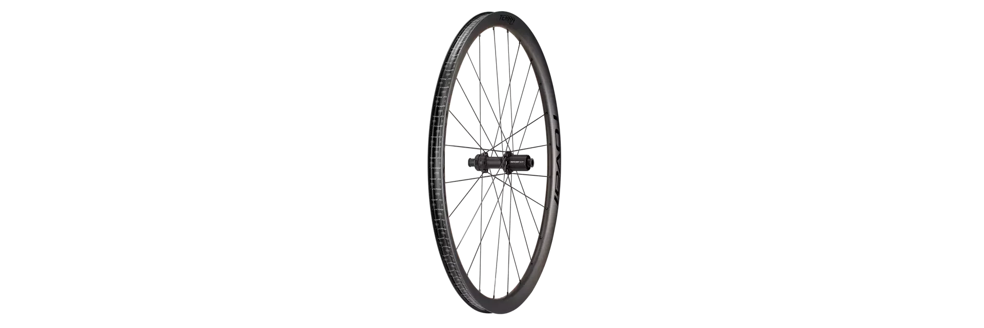 ROVAL Terra CLX II Rear Wheel SHIMANO - Satin Carbon/Gloss Black