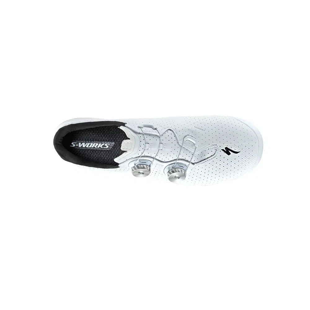 SPECIALIZED Sworks Torch Road Cycling Shoes - White - Image 3