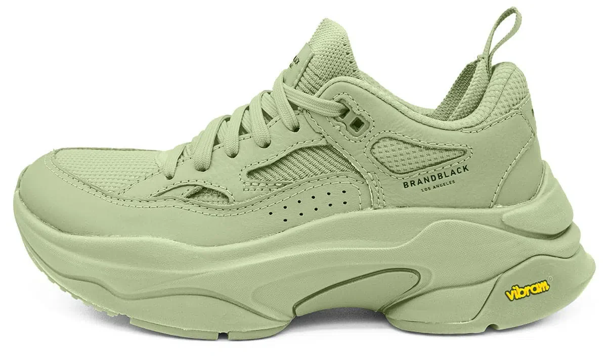 BRANDBLACK Saga 130 Casual Shoes - Lime