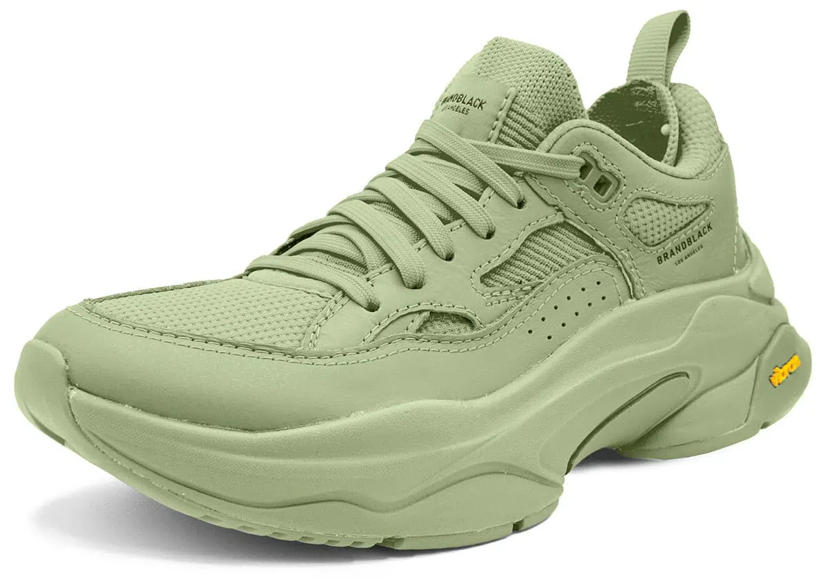 BRANDBLACK Saga 130 Casual Shoes - Lime - Image 2