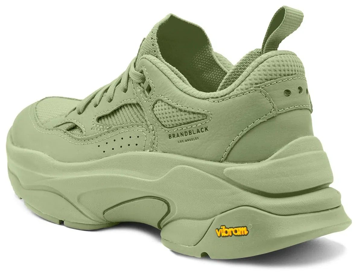 BRANDBLACK Saga 130 Casual Shoes - Lime - Image 3