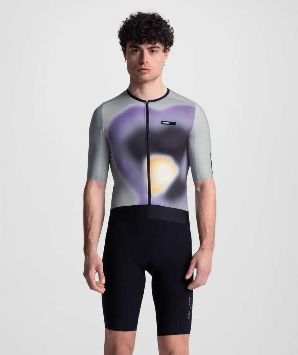 SANTINI Aero Race Unisex Jersey - Asfalto Grey