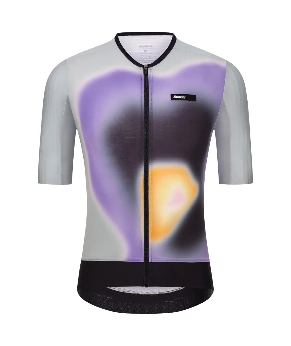 SANTINI Aero Race Unisex Jersey - Asfalto Grey - Image 2