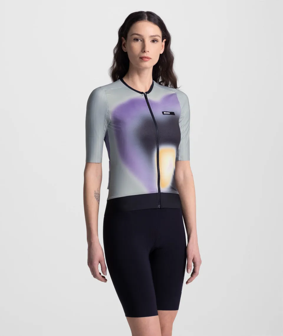 SANTINI Aero Race Unisex Jersey - Asfalto Grey - Image 4