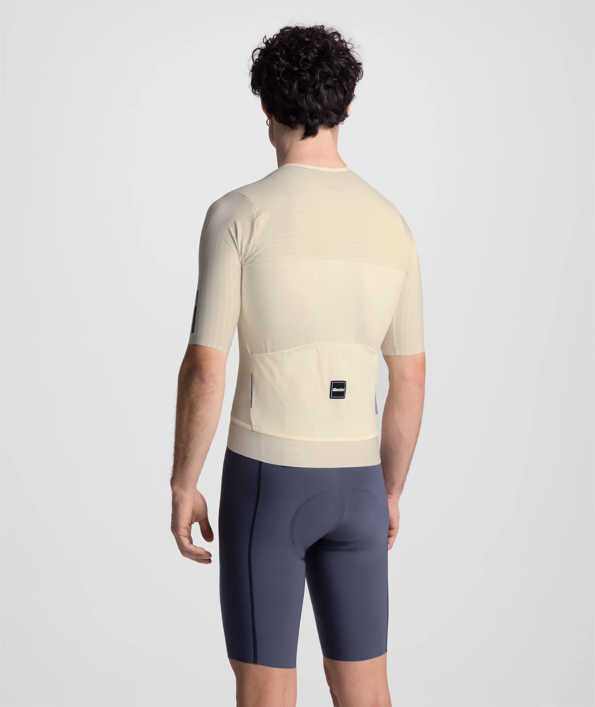 SANTINI Aero Race Unisex Short Sleeve Jersey - Cream - Image 5