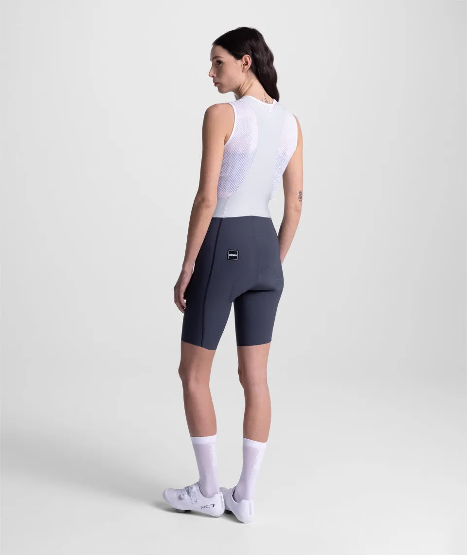 SANTINI Aero Race Women Bib Shorts- Asfalto Grey - Image 4