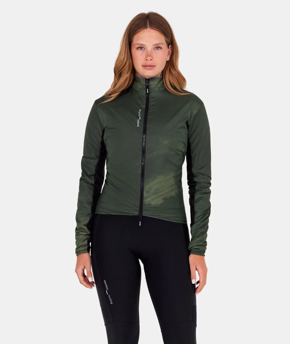 SANTINI ALPHA™ INSULATED UNISEX JACKET - MILITARY GREEN - Image 2