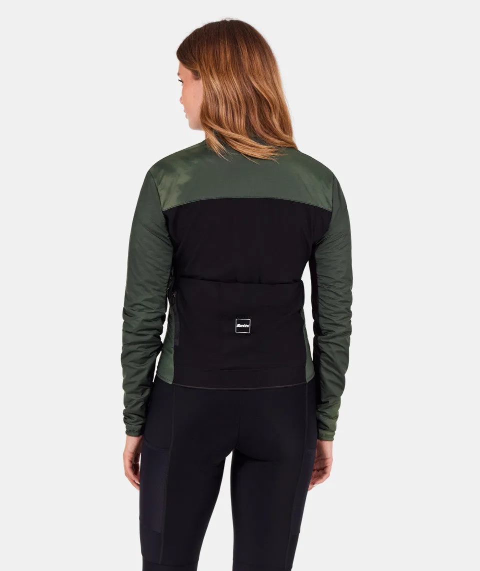 SANTINI ALPHA™ INSULATED UNISEX JACKET - MILITARY GREEN - Image 3