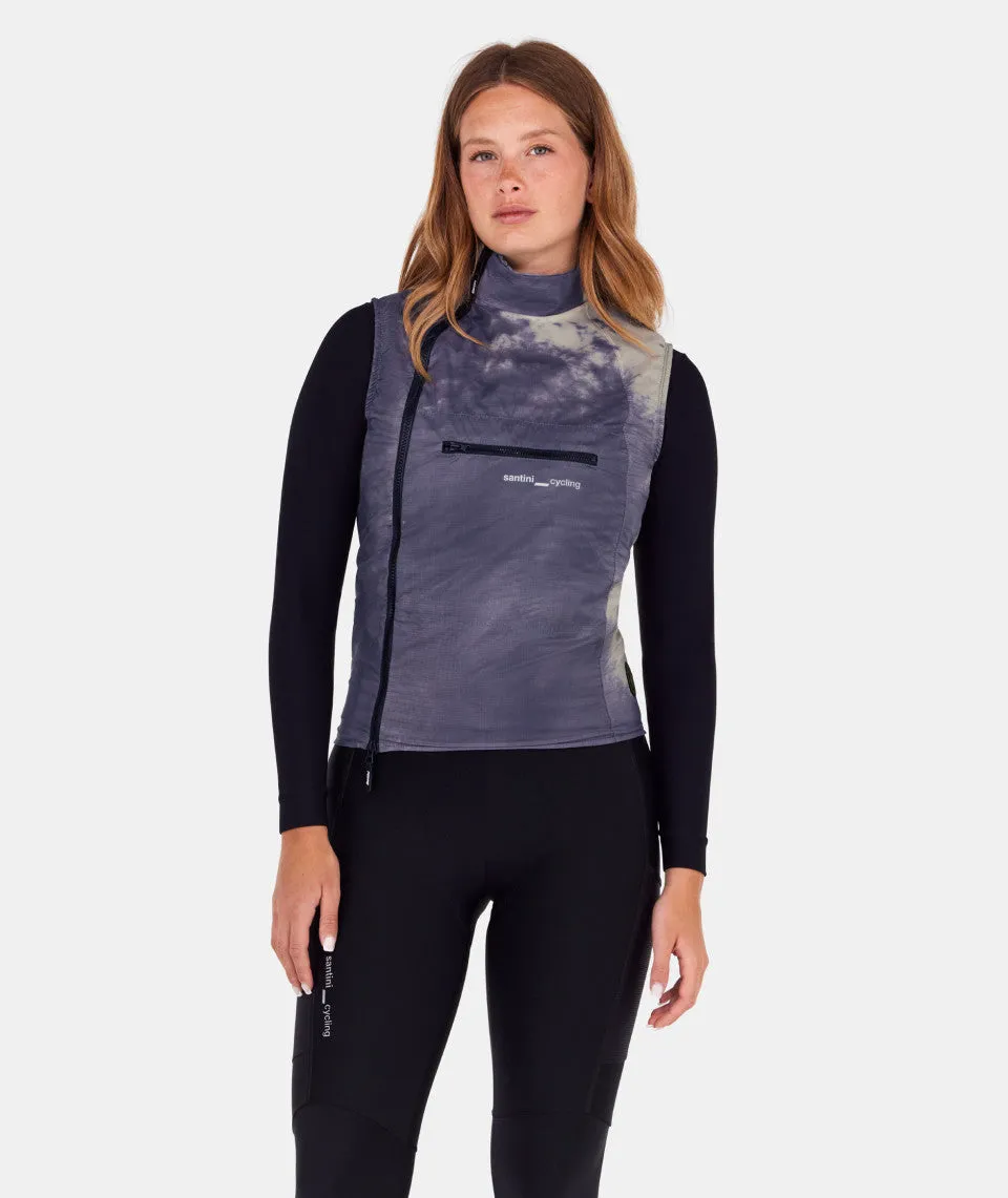 SANTINI Alpha™ Insulated Thermal Vest - Bluette - Image 2
