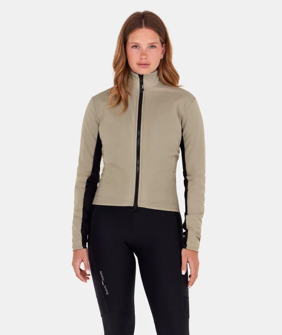SANTINI Alpha Insulated Unisex Jacket - Capuccino - Image 2