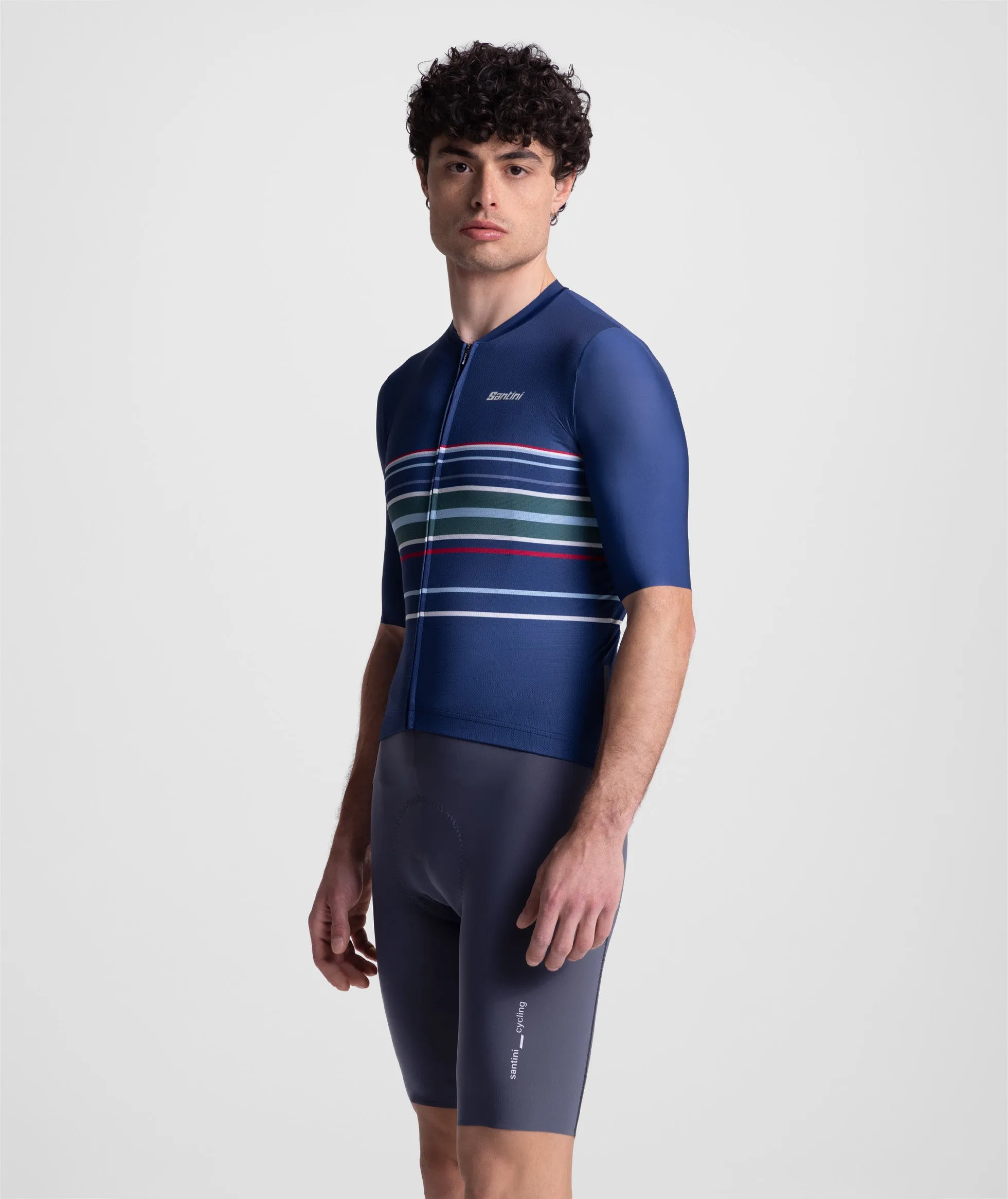 SANTINI BENGAL EVO SHORT-SLEEVE JERSEY UNISEX - NT - Image 4