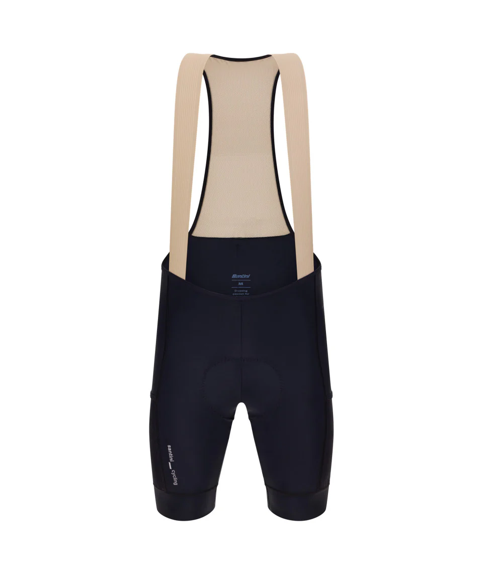 SANTINI Cargo Bib Shorts - Black