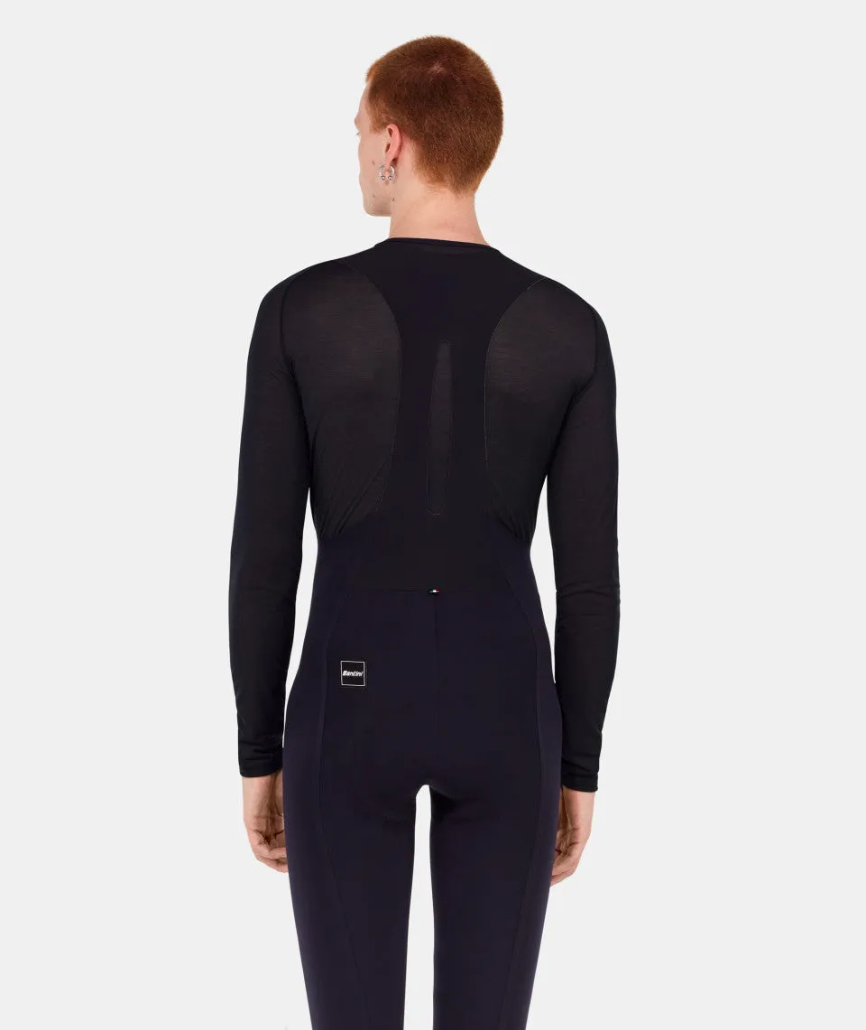 SANTINI Dry Long Sleeve Base Layer - Black - Image 4
