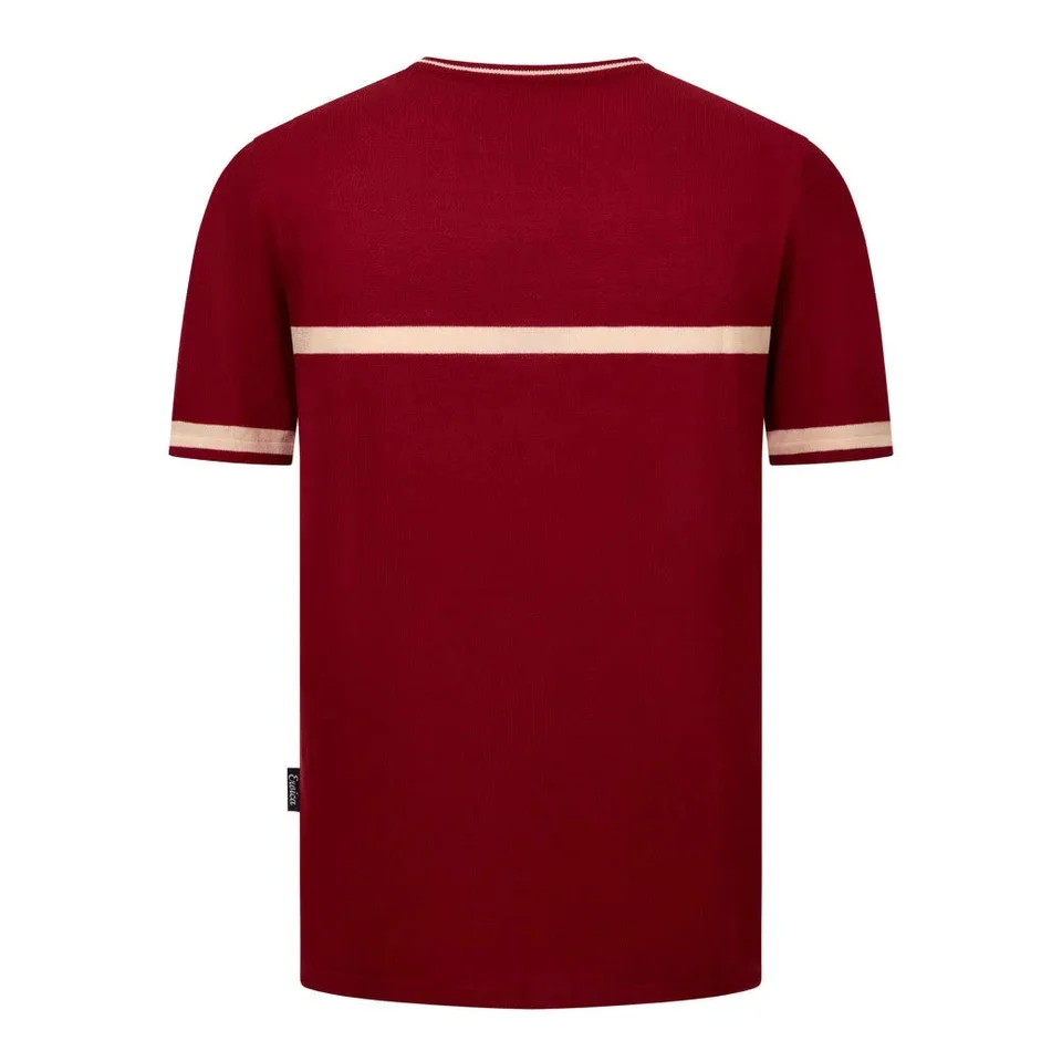 SANTINI EROICA Official Tshirt Classic - Burgundy - Image 2