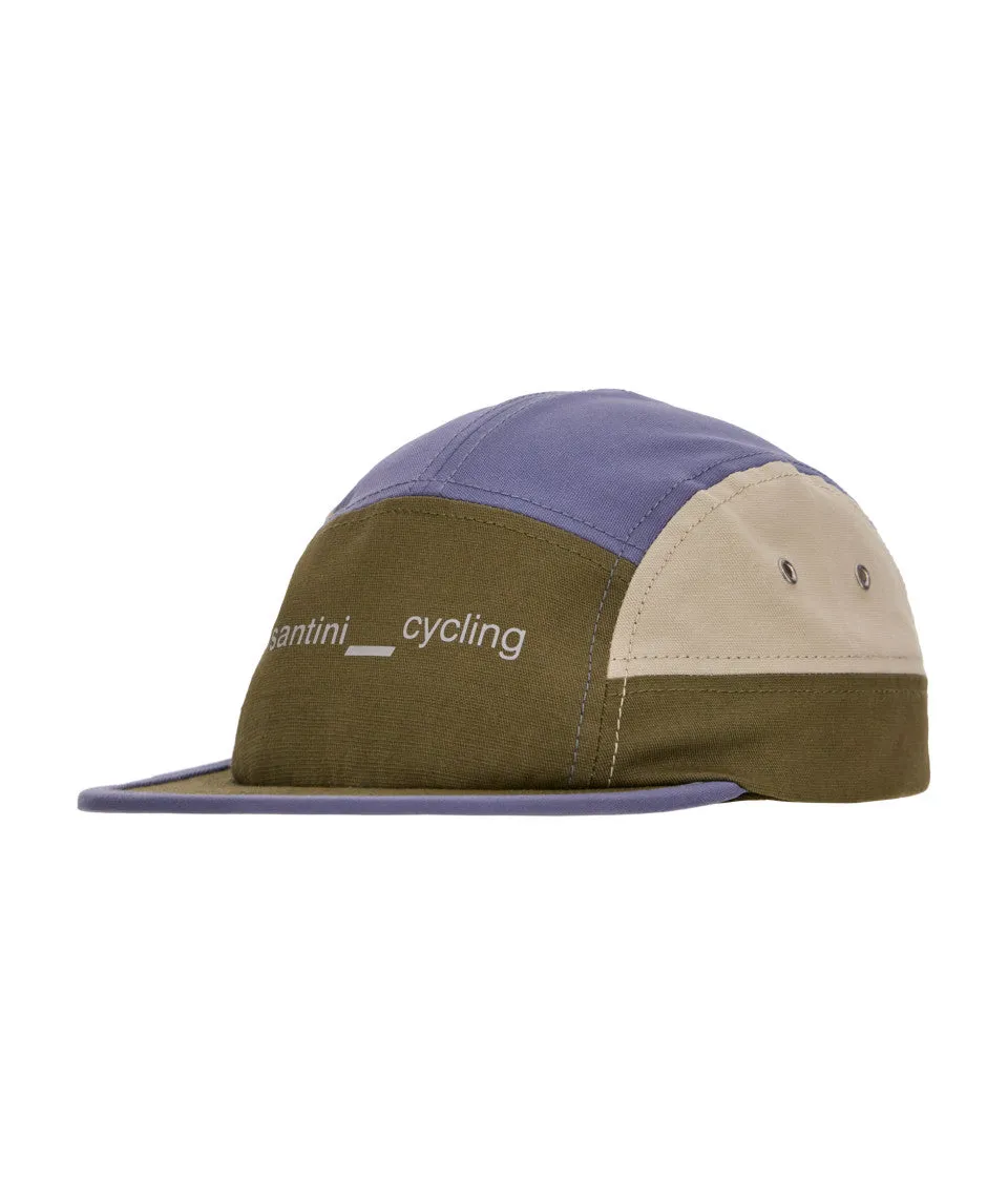 SANTINI Flat Trucker Cap - Cappuccino - Image 3