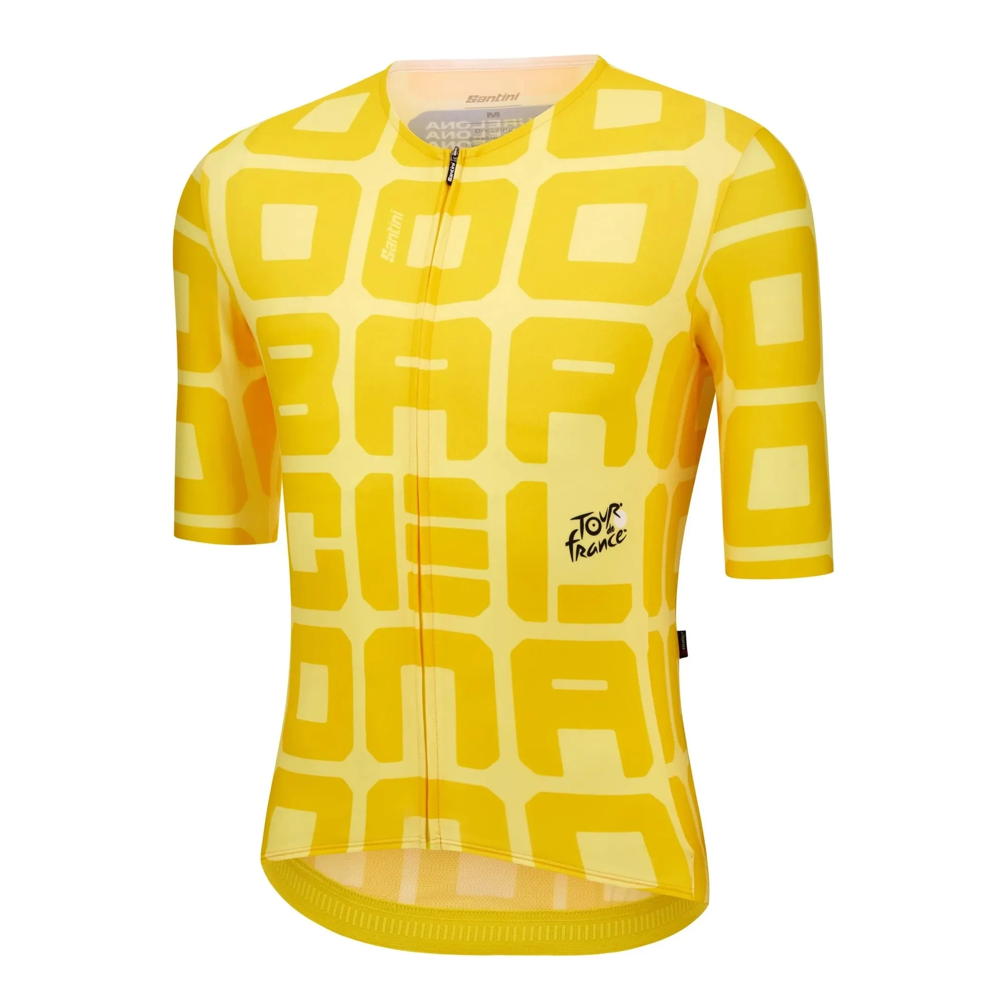SANTINI Gran Départ Barcelone Jersey - Yellow - Image 3