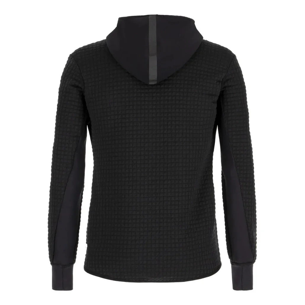 SANTINI Groove Polartec PowerAir Hoodie UCI Official - Black - Image 2