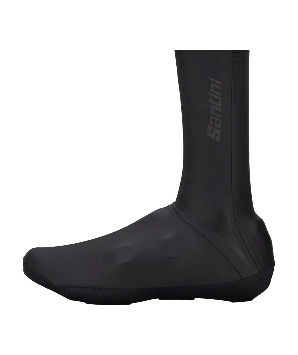 SANTINI Lite Aero Waterproof Shoe Covers - Black - Image 2