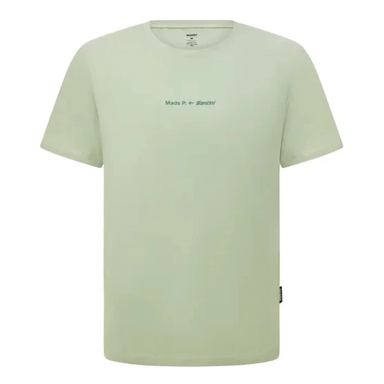 SANTINI Mads Pedersen Momentum Series Tshirt - Mint Blue