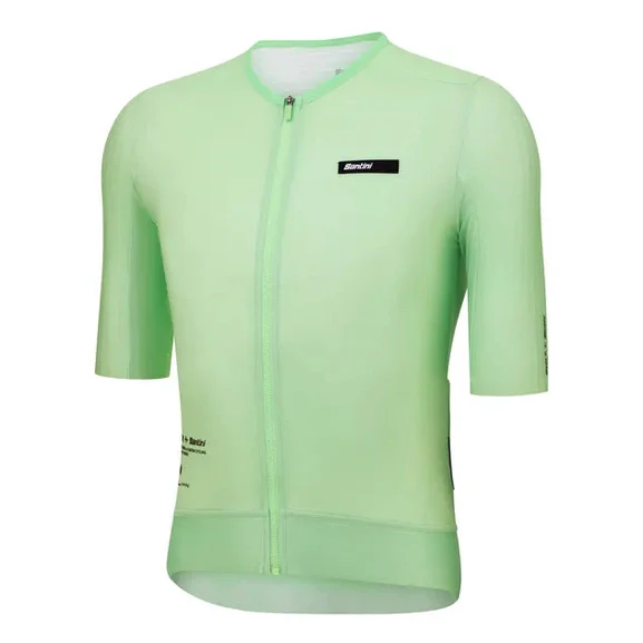 SANTINI Mads Pedersen Momentum Series Unisex Jersey - Mint Blue - Image 3