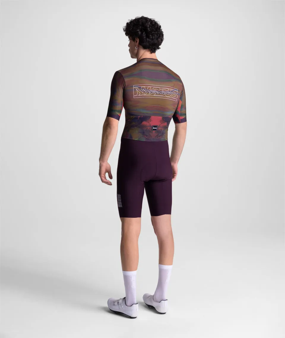 SANTINI Madss V6 Aerosuit - Burgundy - Image 3