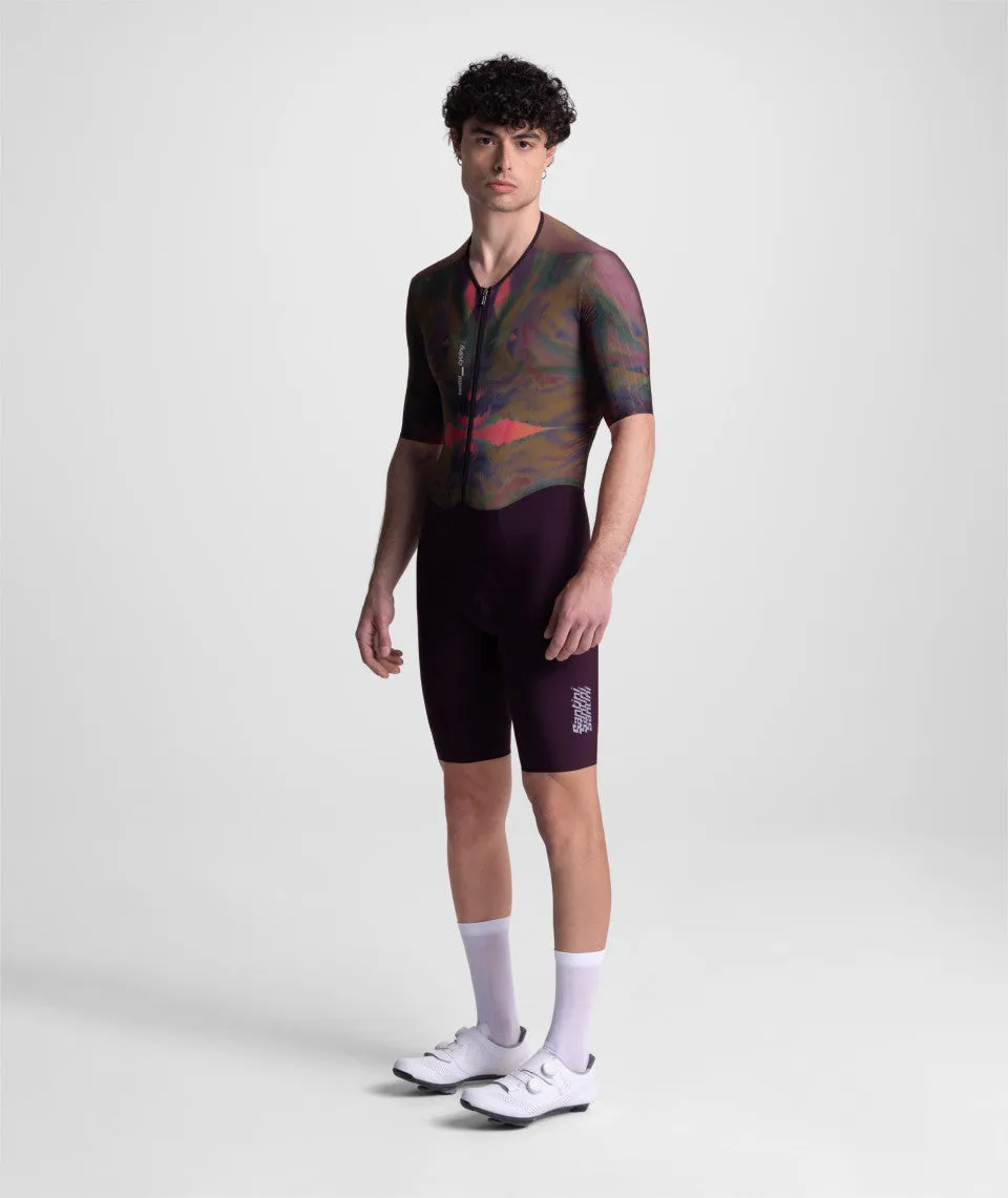 SANTINI Madss V6 Aerosuit - Burgundy - Image 4