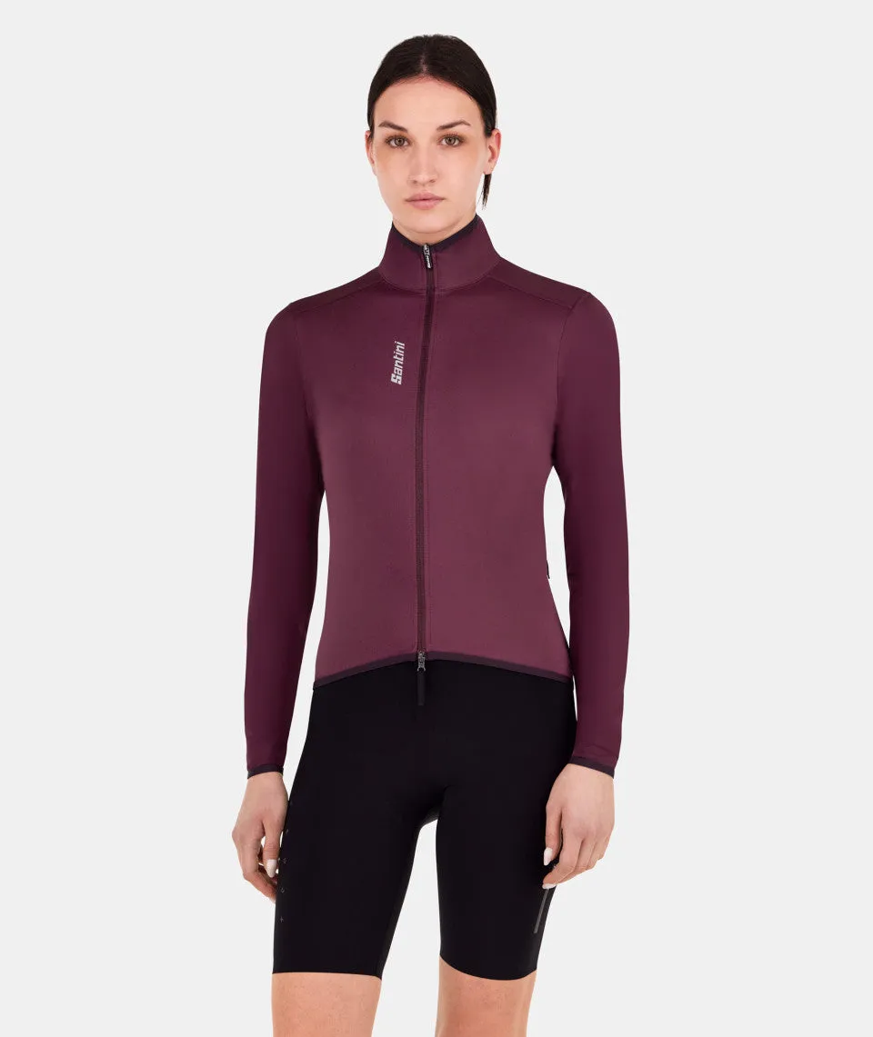 SANTINI Magic Packable Waterproof Jacket - Burgundy - Image 2